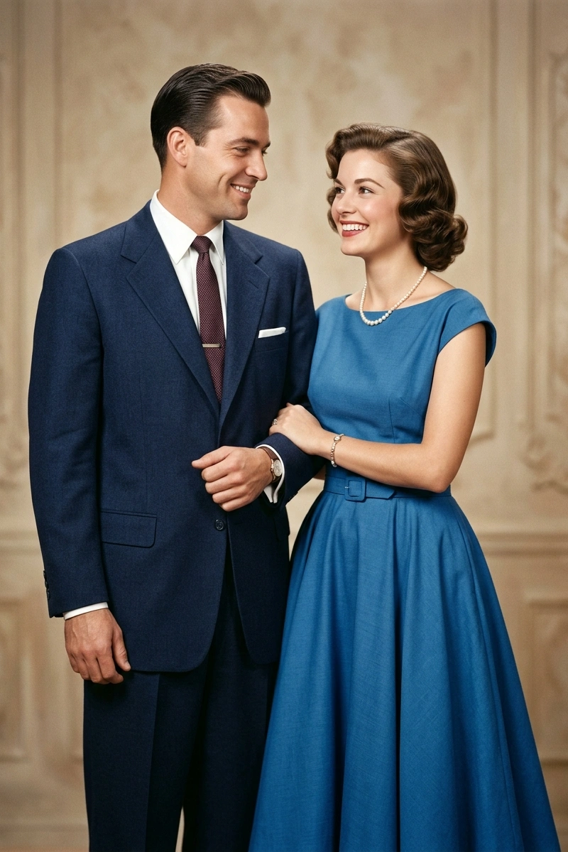 1950s Black & White Couple